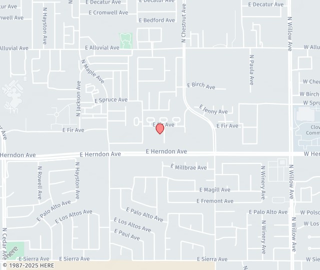 Location Map: 7095 N. Recreation Ave Fresno, CA 93720